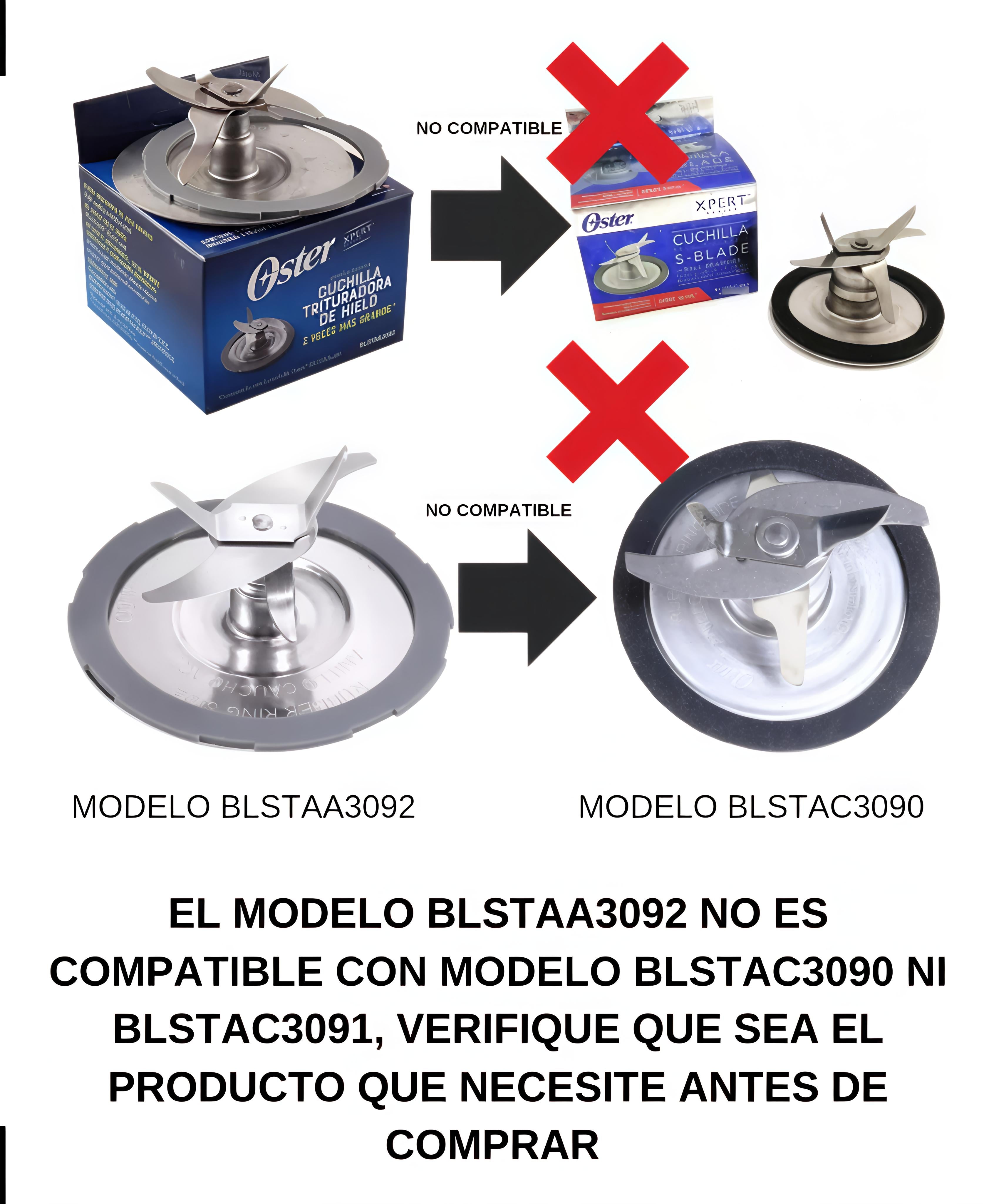 Cuchilla licuadora Xpert Series BLSTAA3092 original