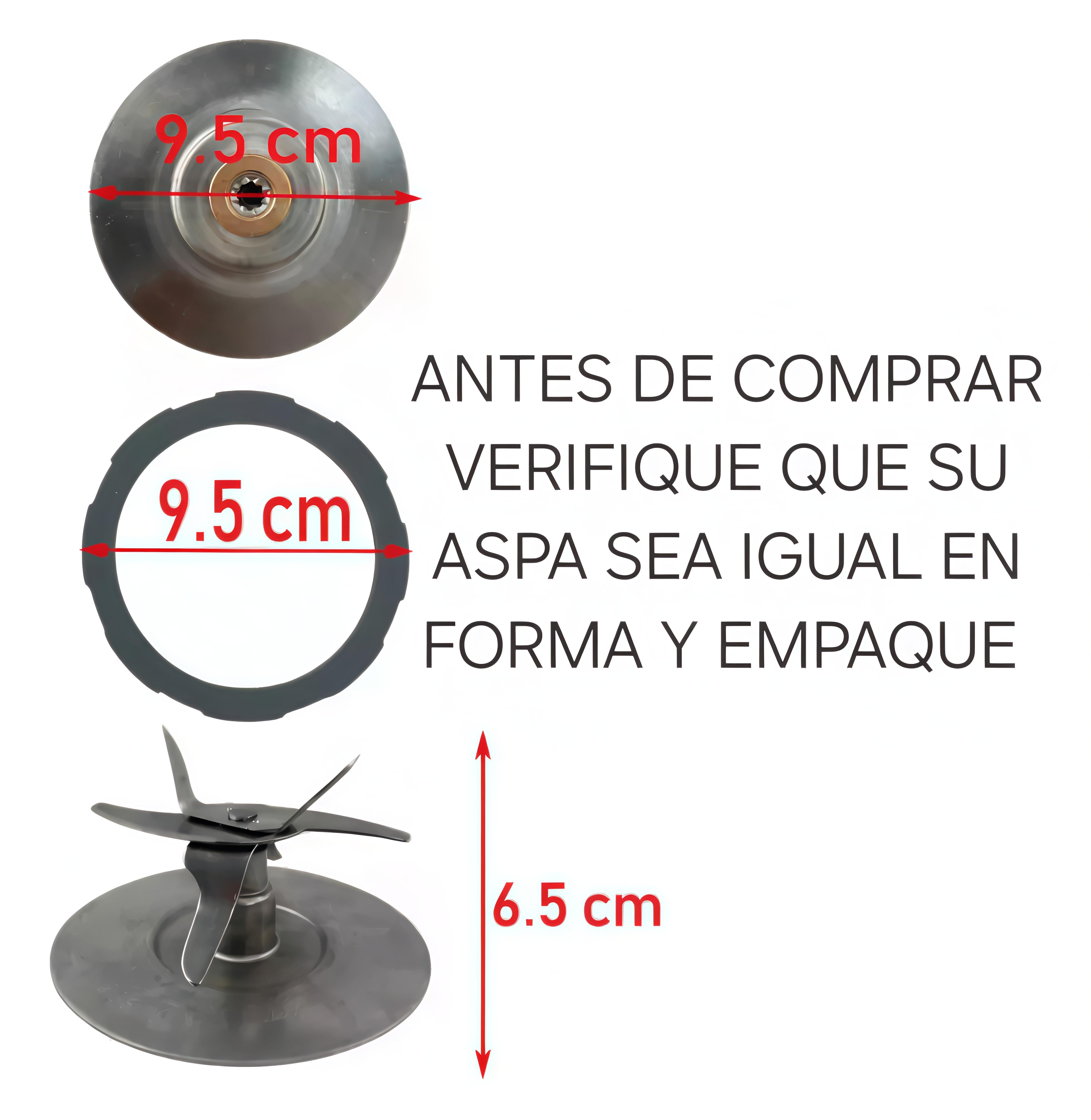 Cuchilla licuadora Xpert Series BLSTAA3092 original