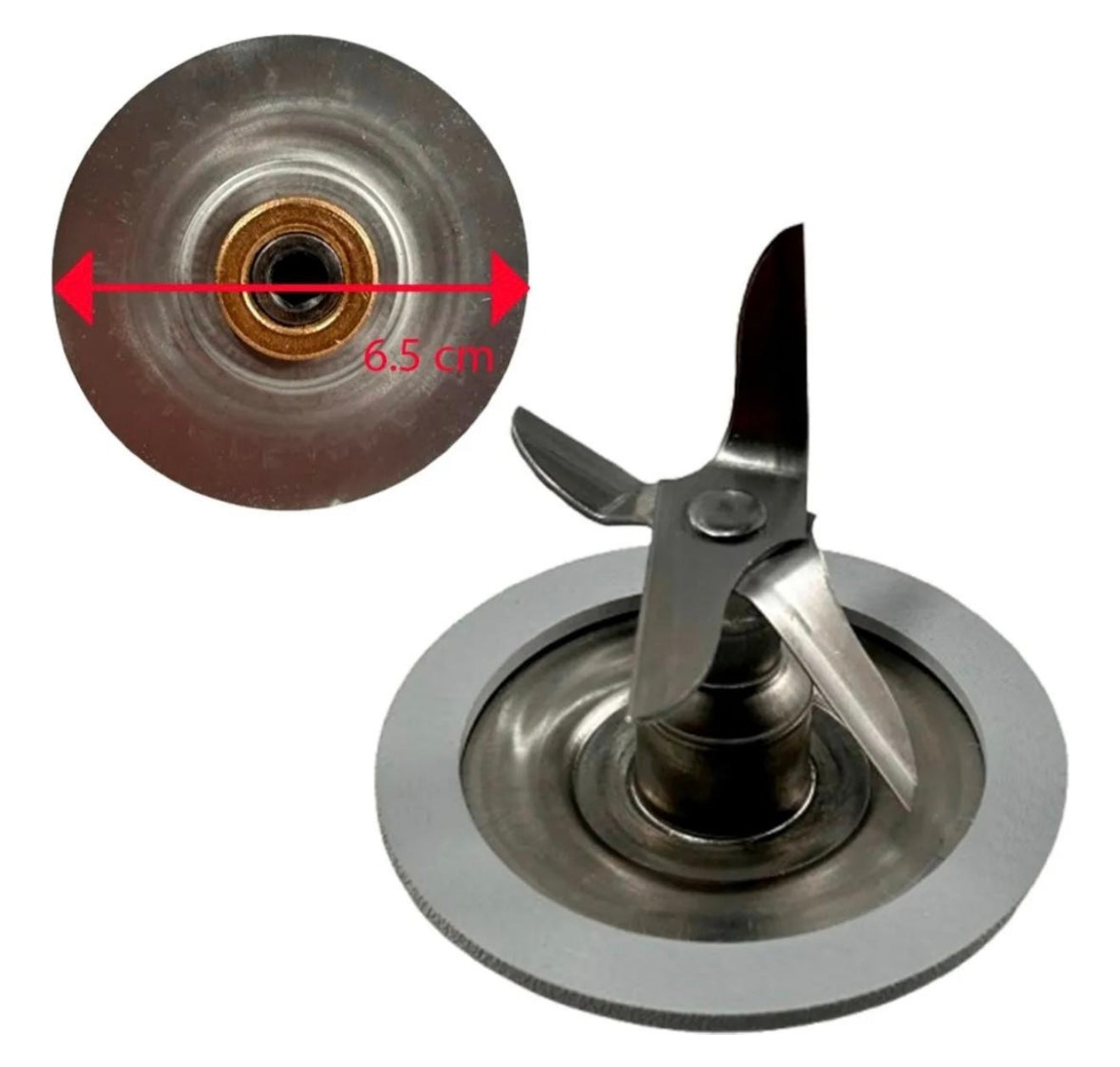 Cuchilla De 4 Hojas Compatible Con Licuadora Oster