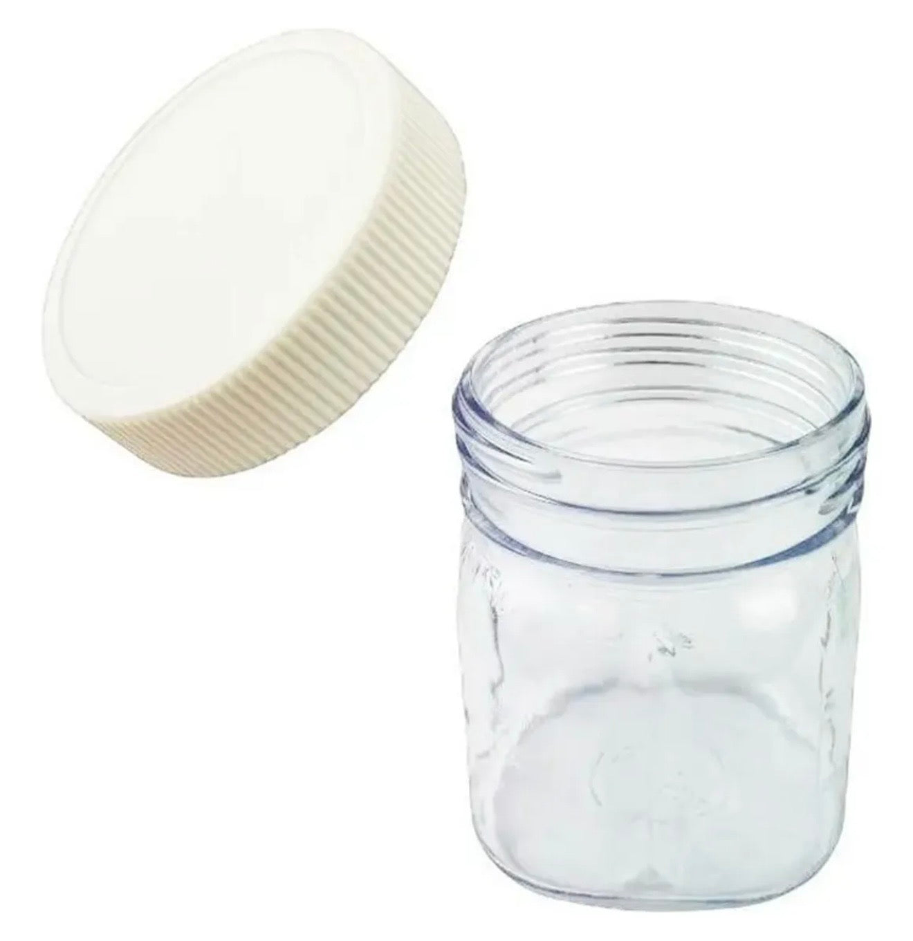 Mini Vaso De Cristal Compatible Con Licuadora Oster Clasica