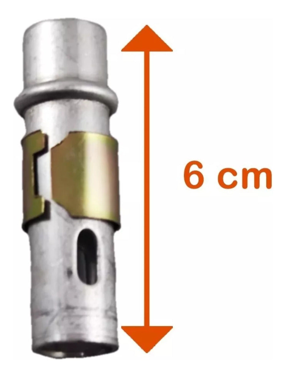 Kit 6 Tubos Regulador Para Quemador Mabe Eclipse