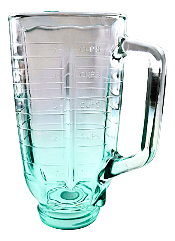 Vaso De Vidrio Para Licuadora Oster Clásica Cuadrado Cían