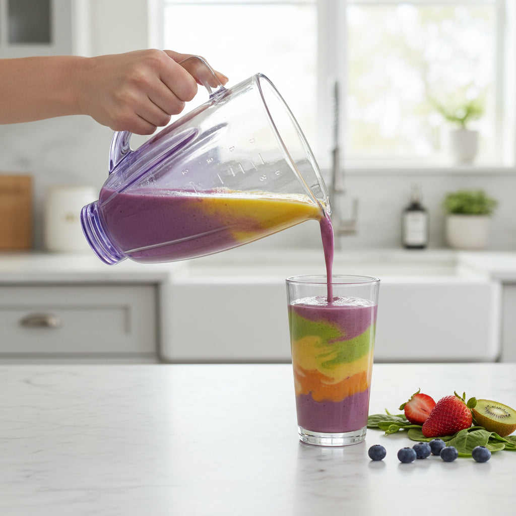 Vaso De Vidrio Para Licuadora Oster Contemporáneo Morado