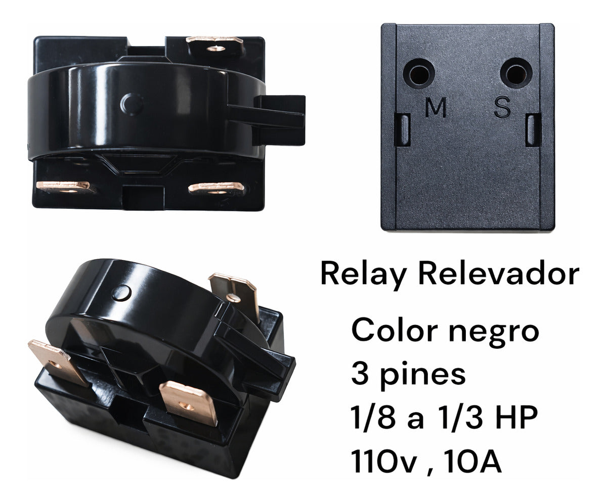 Relay Relevador Para Refrigerador 3 Terminales Universal