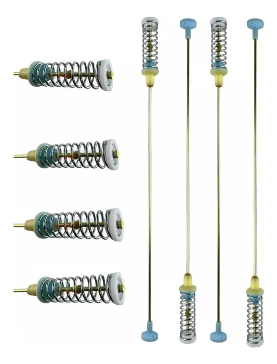 Kit 4 Suspensión Amortiguador Para Lavadora Samsung 63cm