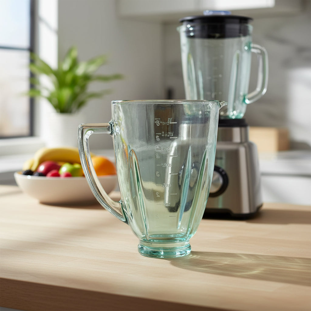 Vaso De Vidrio Para Licuadora Oster Contemporáneo Cían