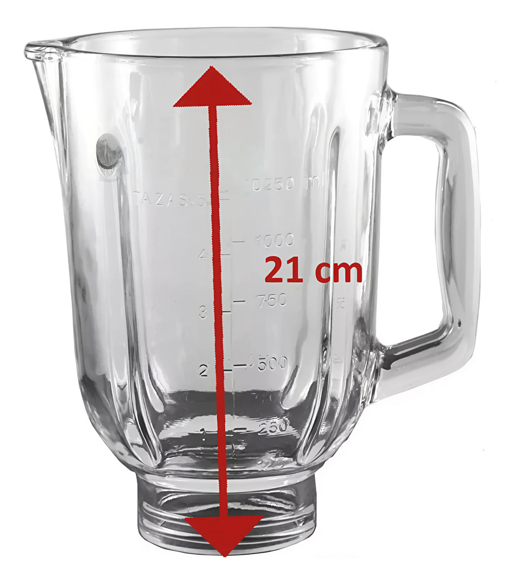 Vaso De Vidrio Para Licuadora Man