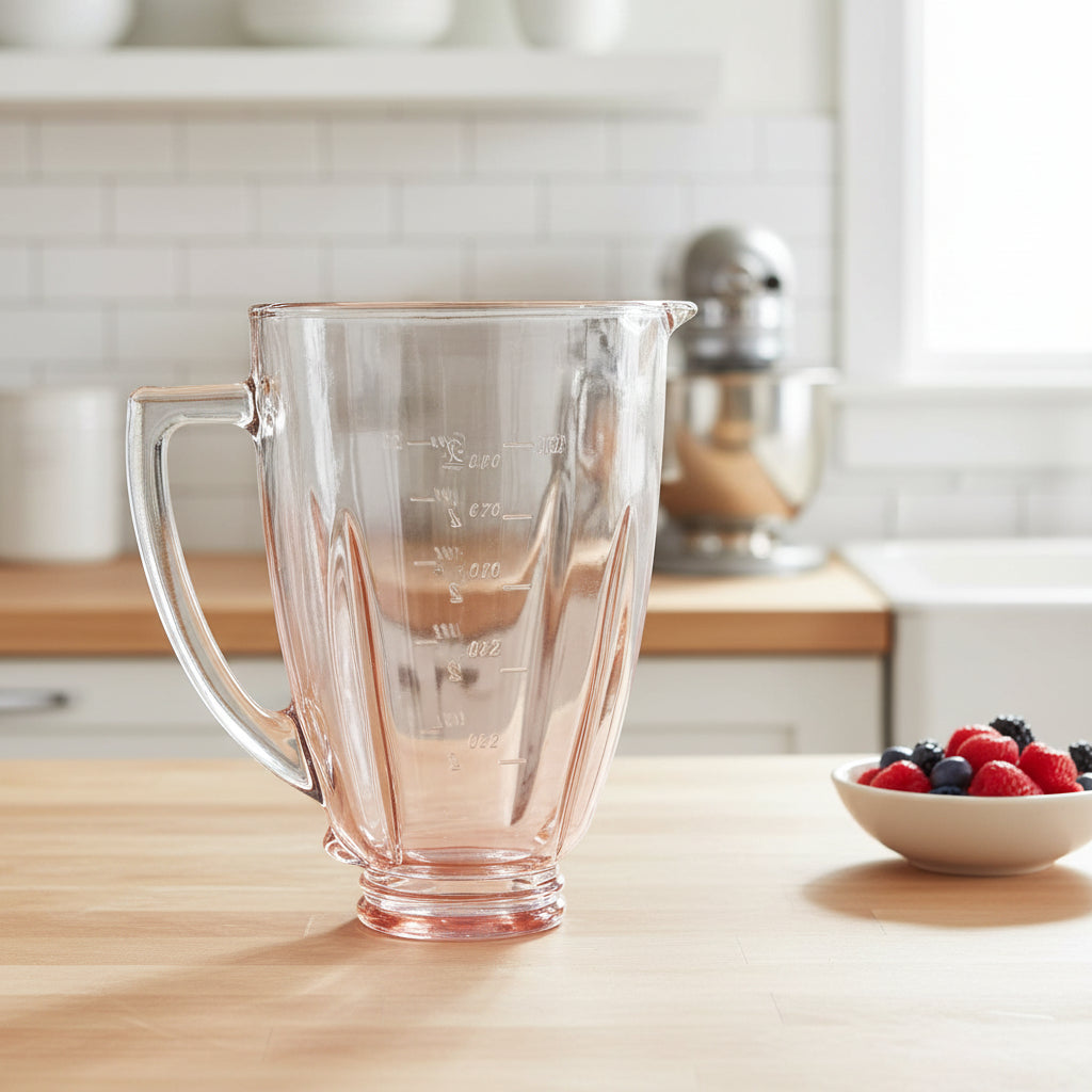 Vaso De Vidrio Para Licuadora Oster Contemporáneo Naranja