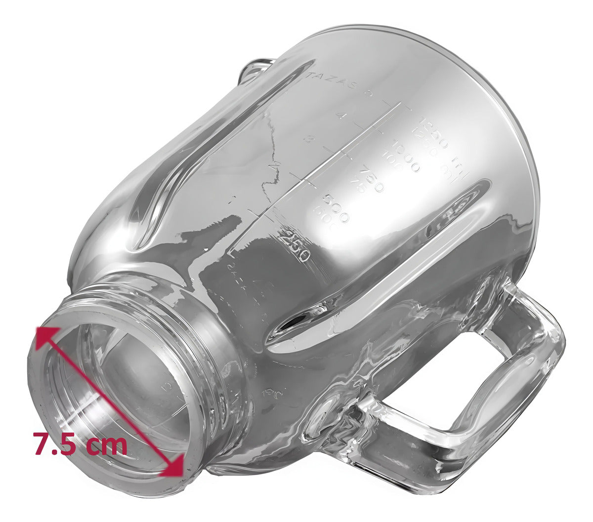 Vaso De Vidrio Para Licuadora Man