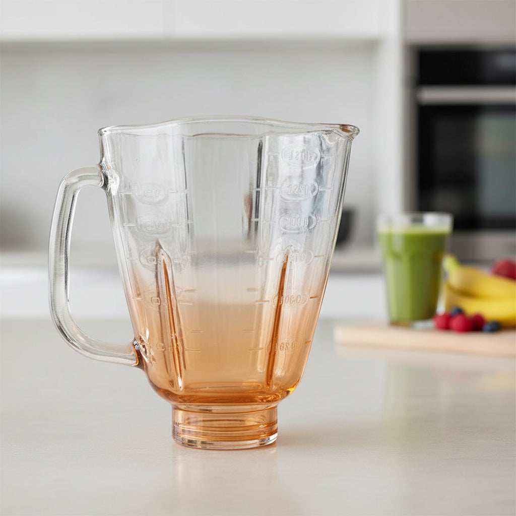 Vaso De Vidrio Para Licuadora Oster Cube Naranja