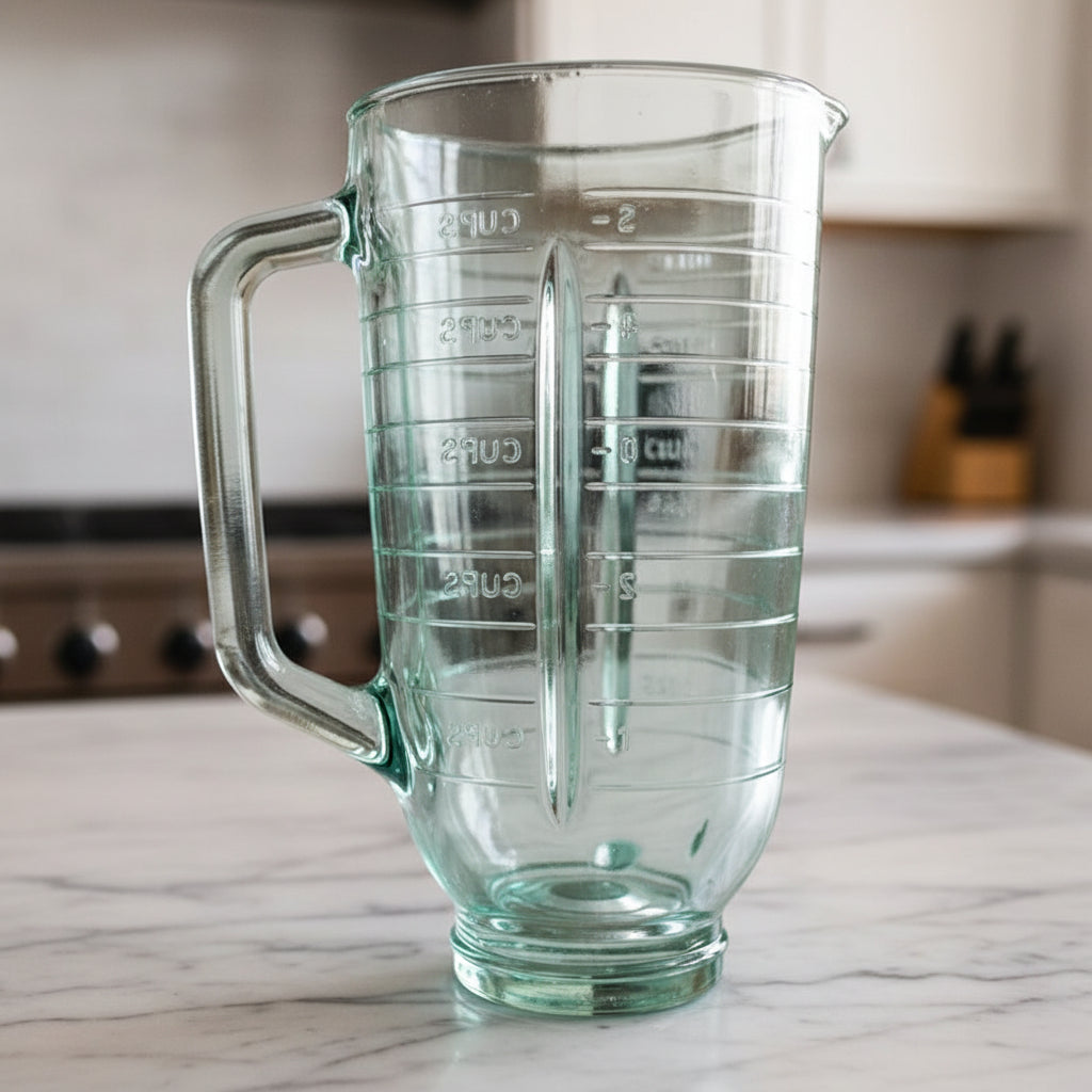 Vaso De Vidrio Para Licuadora Oster Clásica Cuadrado Cían