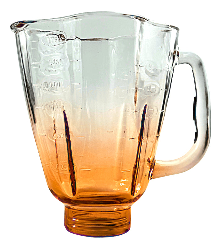 Vaso De Vidrio Para Licuadora Oster Cube Naranja