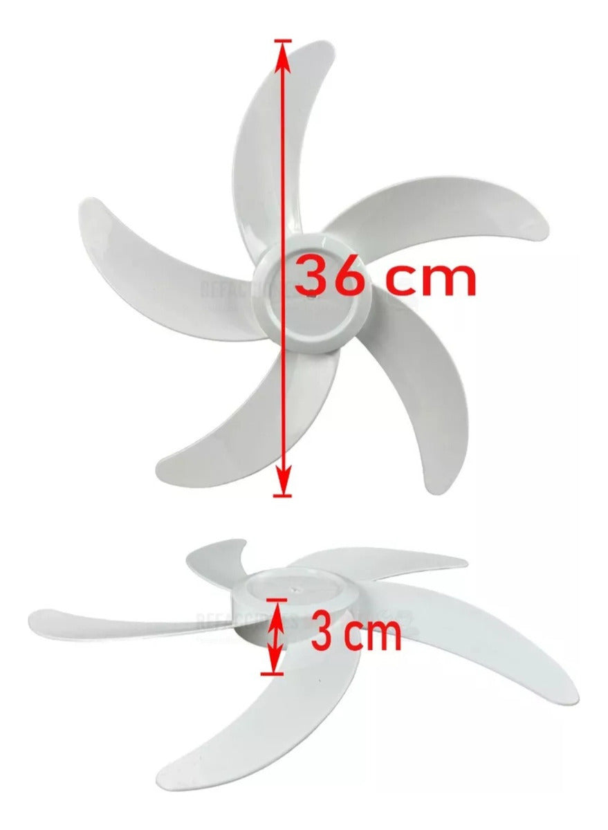 Aspa Para Ventilador Taurus Austros 36cm