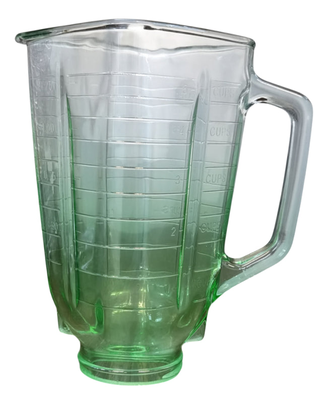 Vaso De Vidrio Para Licuadora Oster Clásica Cuadrado Verde