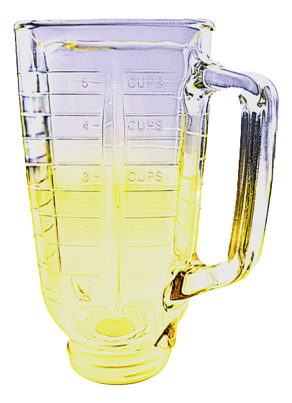 Vaso De Vidrio Para Licuadora Oster Clásica Amarillo