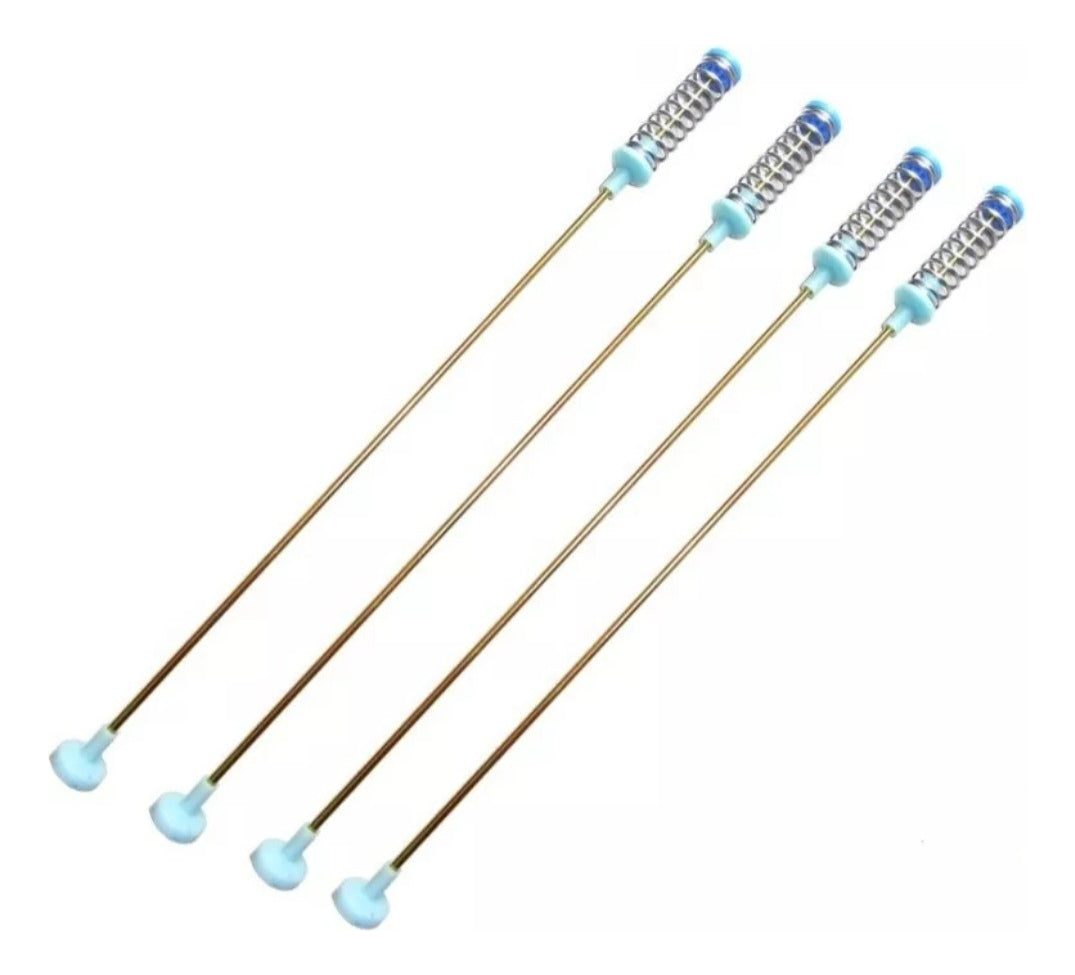 Kit 4 Suspensión Amortiguador Para Lavadora Samsung 60cm