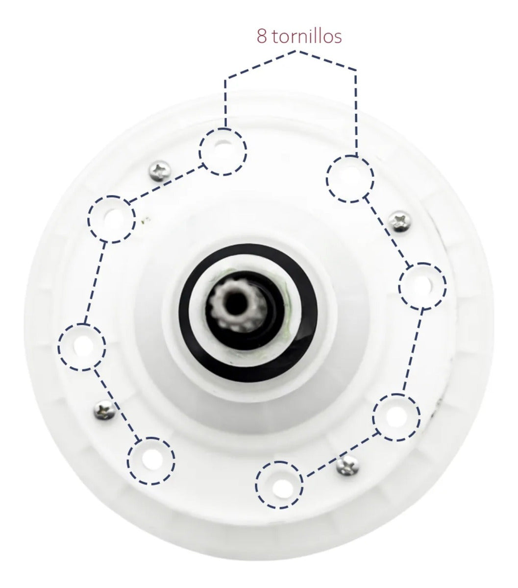 Transmisión Para Lavadora Koblenz 8 Hoyos 11 Dientes
