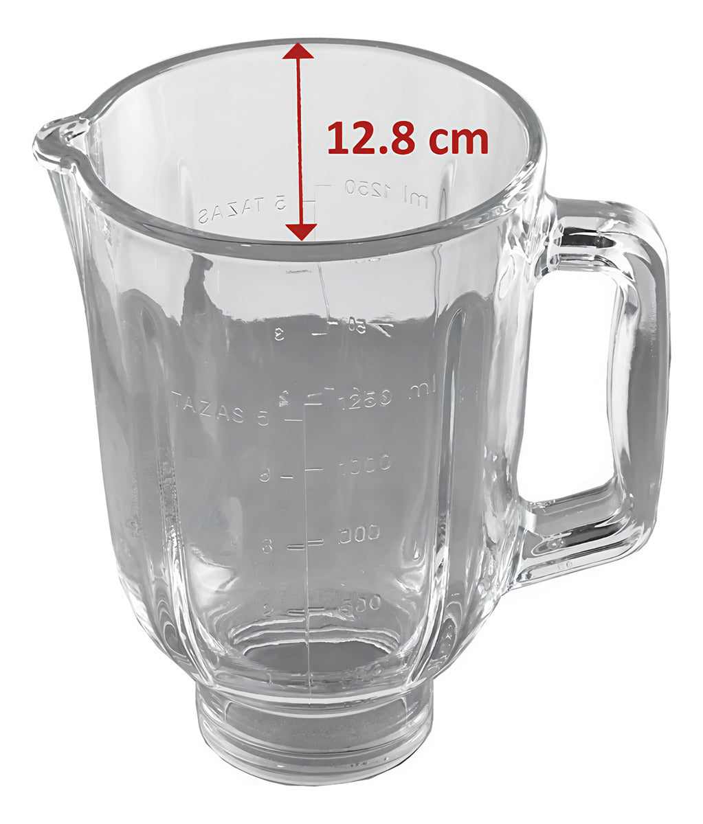 Vaso De Vidrio Para Licuadora Man