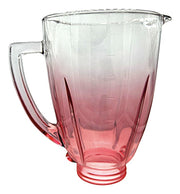 Vaso De Vidrio Para Licuadora Oster Contemporáneo Rojo