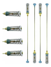 Kit 4 Suspensión Amortiguador Para Lavadora Samsung 63cm