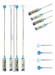 Kit 4 Suspensión Amortiguador Para Lavadora Daewoo 63cm