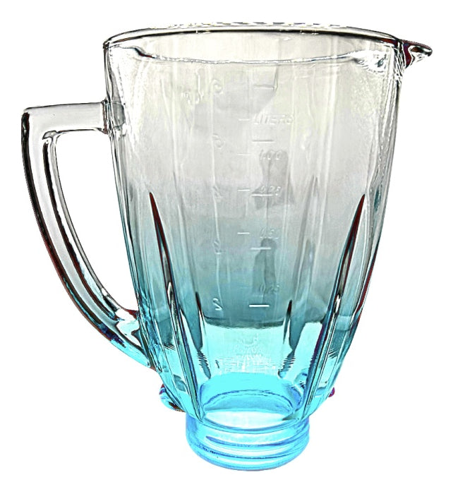 Vaso De Vidrio Para Licuadora Oster Contemporáneo Azul