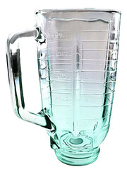 Vaso De Vidrio Para Licuadora Oster Clásica Cuadrado Cían