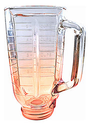 Vaso De Vidrio Para Licuadora Oster Clásica Cuadrado Naranja