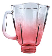 Vaso De Vidrio Para Licuadora Oster Cube Rojo