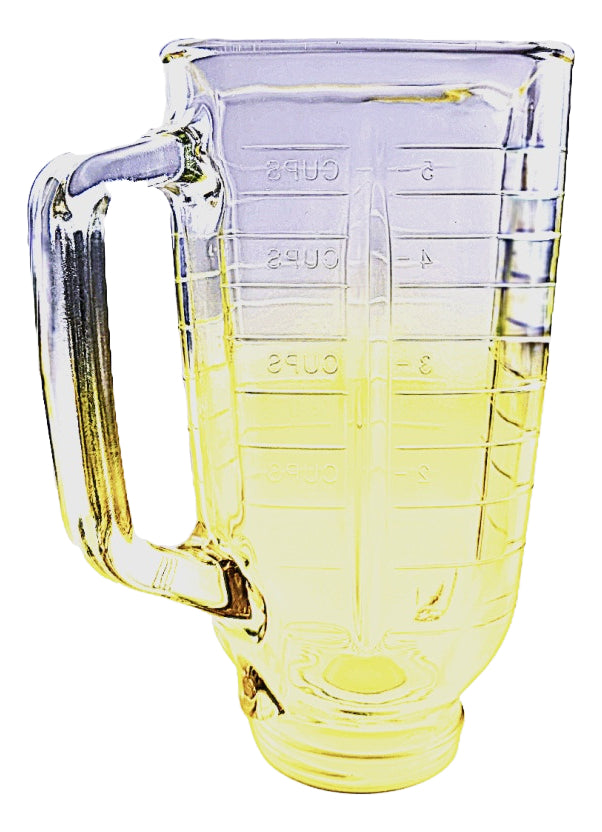 Vaso De Vidrio Para Licuadora Oster Clásica Amarillo