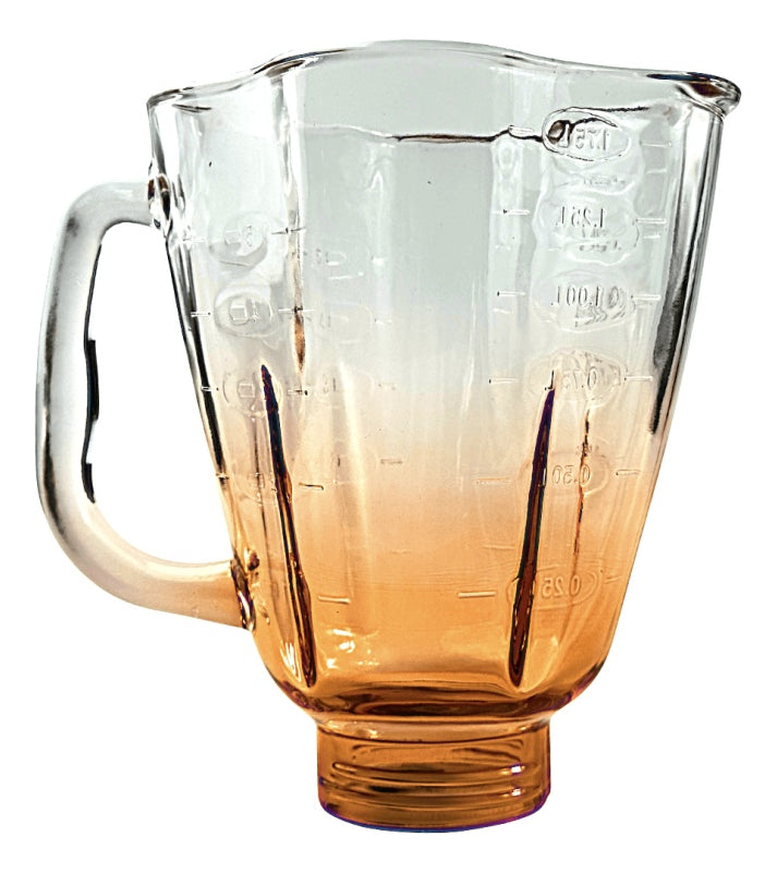 Vaso De Vidrio Para Licuadora Oster Cube Naranja