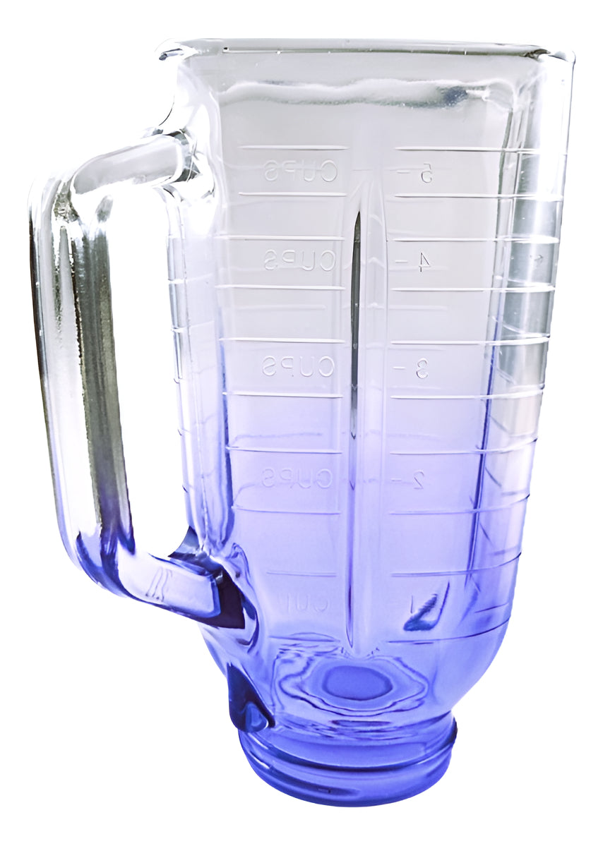 Vaso De Vidrio Para Licuadora Oster Clásica Cuadrado Morado