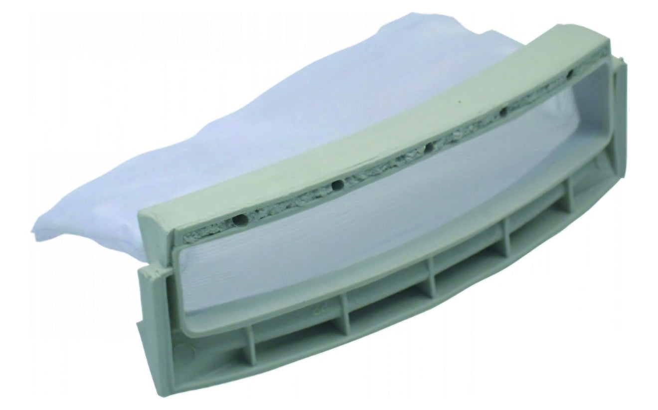 Filtro atrapa pelusa curvo largo para lavadora Daewoo
