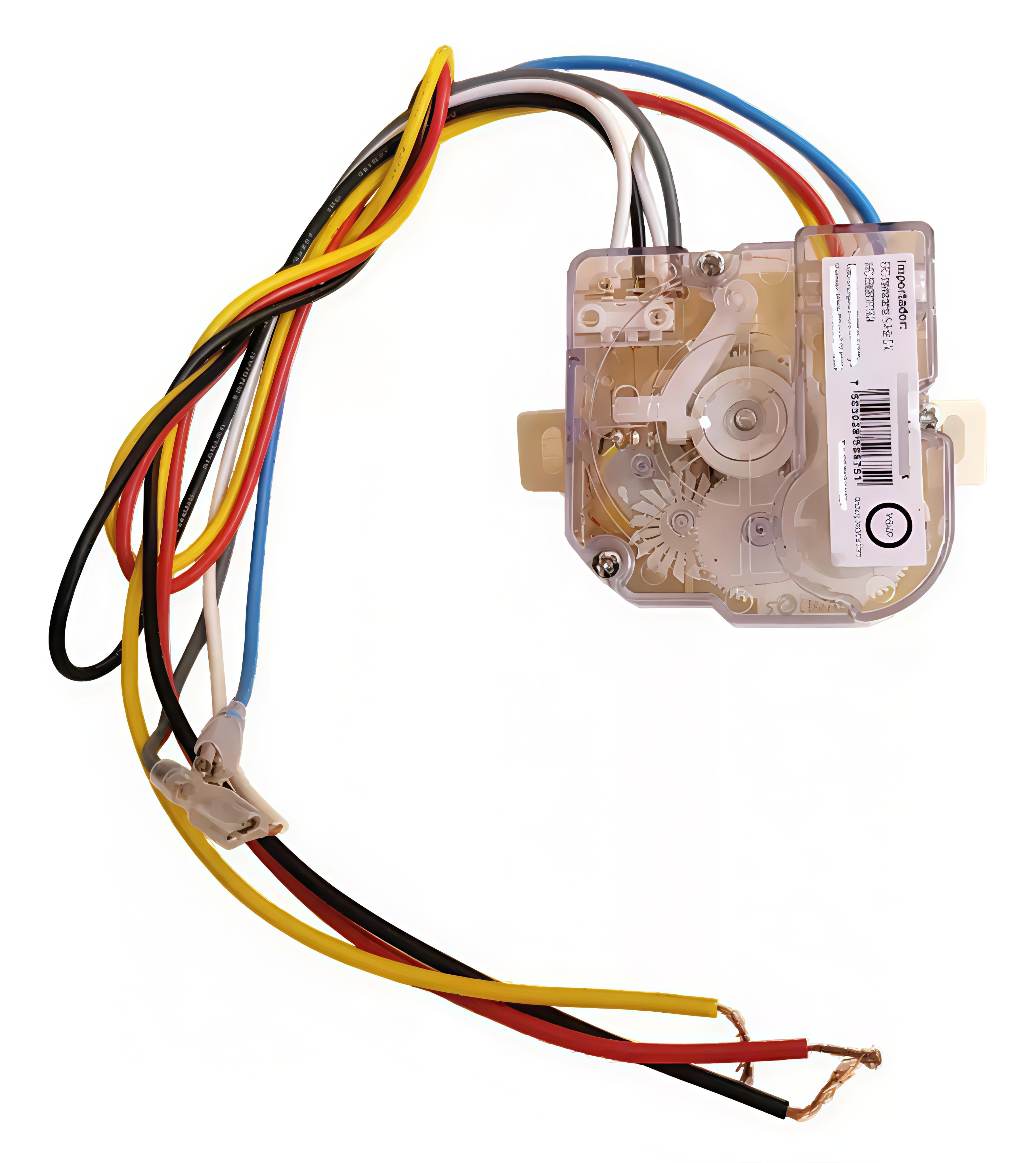 Reloj para lavadora de 6 cables y orejas inclinadas