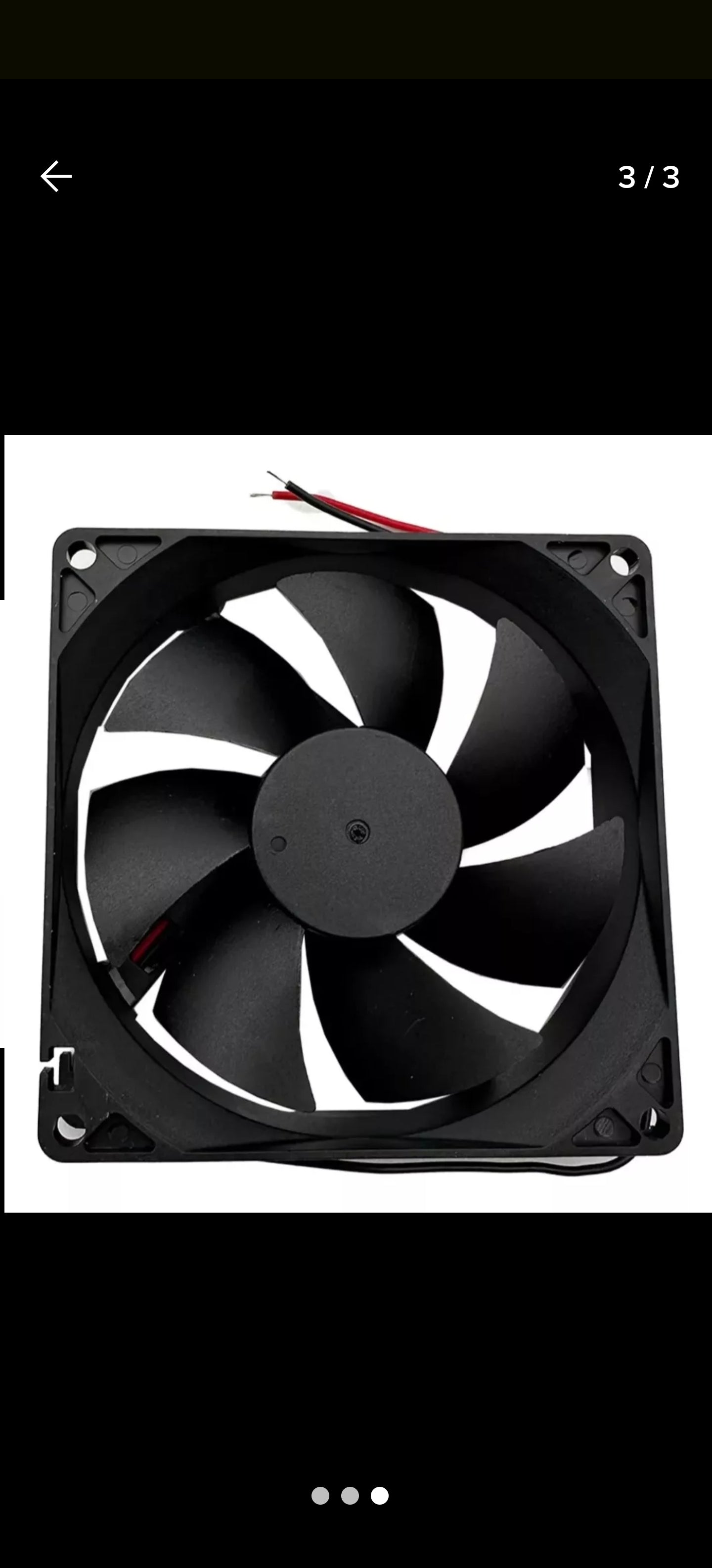 Ventilador de motor para refrigerador Mabe Iem G.E de 12V