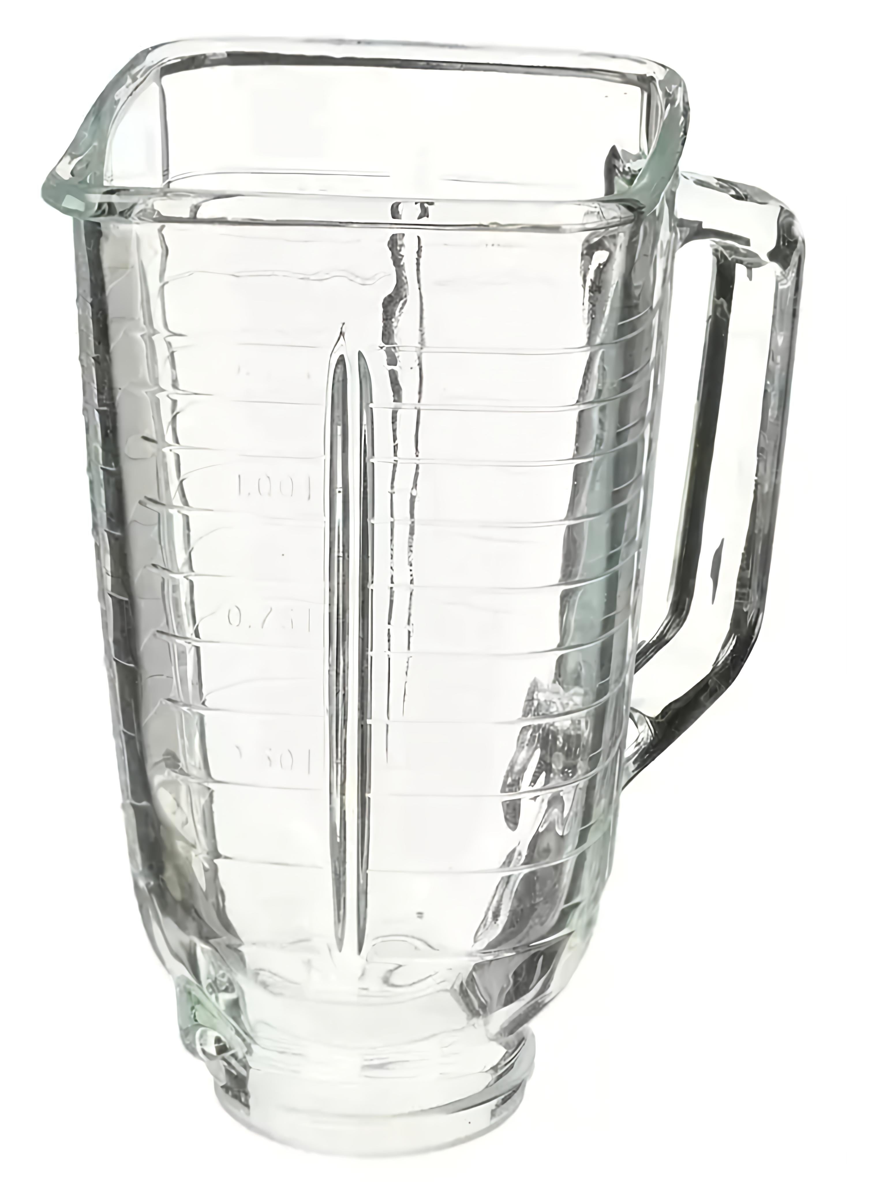 Vaso de vidrio para licuadora Oster Clásico cuadrado
